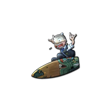Sticker | Fire Serpent Surf K (Foil)