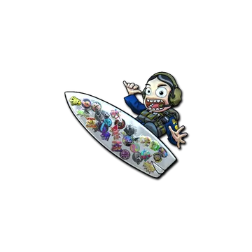 Sticker | Sticker Bomb Surf Ava (Foil)