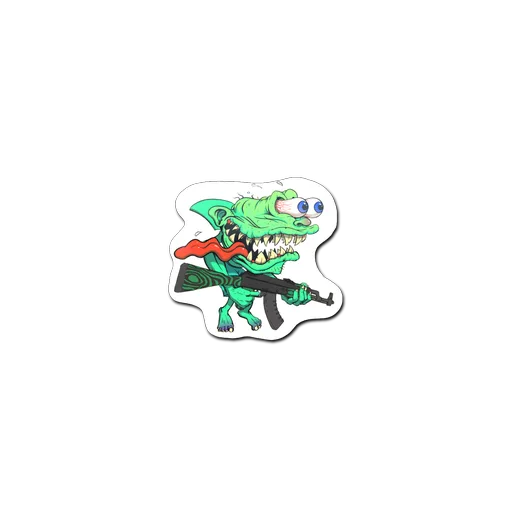 Sticker | Green Shark Shooter