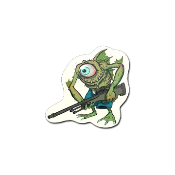 Sticker | Green Cyclawps