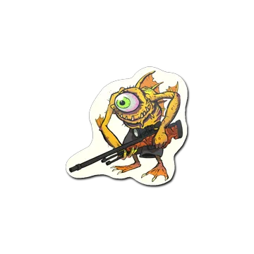 Sticker | Yellow Cyclawps