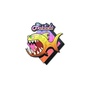 Sticker | Yellow Jaggyfish