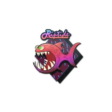Sticker | Pink Jaggyfish