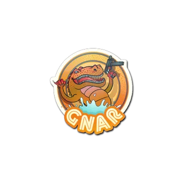 Sticker | Orange Gnar
