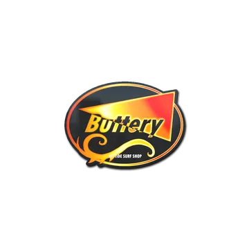 Sticker | Flame Buttery (Holo)