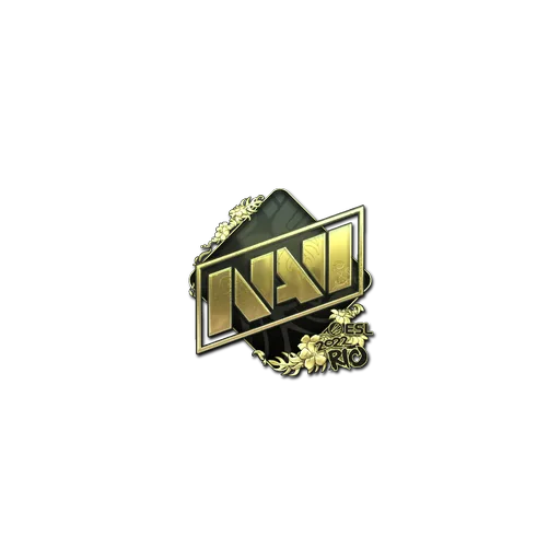 Наклейка | Natus Vincere (золотая) | Рио-2022