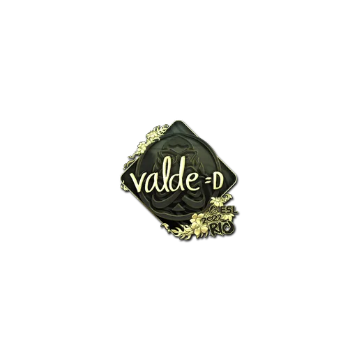 Sticker | v4lde (Gold) | Rio 2022