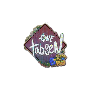 Sticker | tabseN (Glitter) | Rio 2022