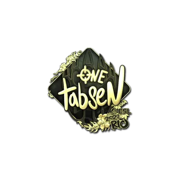 Sticker | tabseN (Gold) | Rio 2022