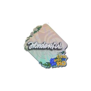 Sticker | w0nderful | Rio 2022