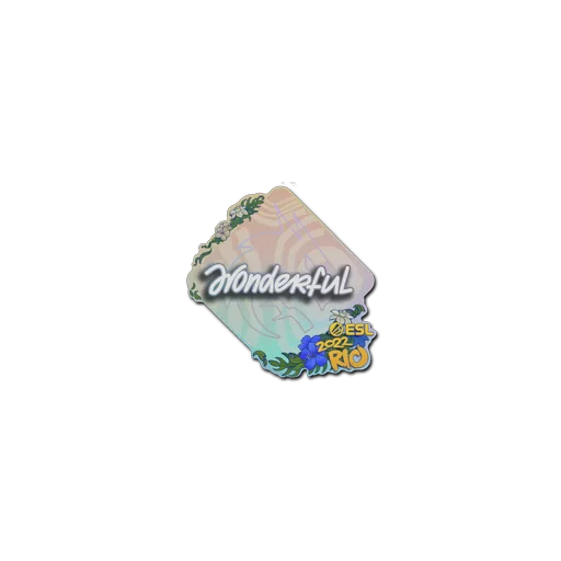 Sticker | w0nderful | Rio 2022