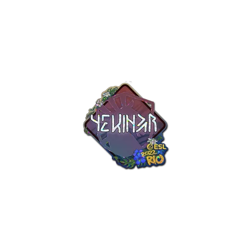 Sticker | YEKINDAR (Glitter) | Rio 2022