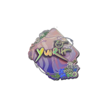 Sticker | yuurih (Holo) | Rio 2022