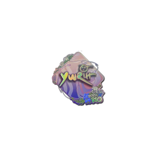 Sticker | yuurih (Holo) | Rio 2022