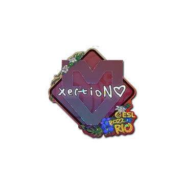 Sticker | xertioN (Glitter) | Rio 2022