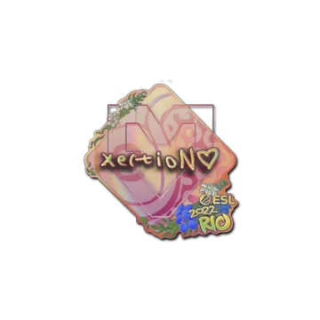 Sticker | xertioN (Holo) | Rio 2022
