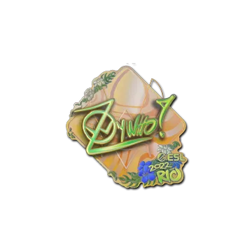 Sticker | ZywOo (Holo) | Rio 2022