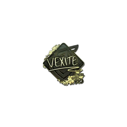 Sticker | vexite (Gold) | Rio 2022