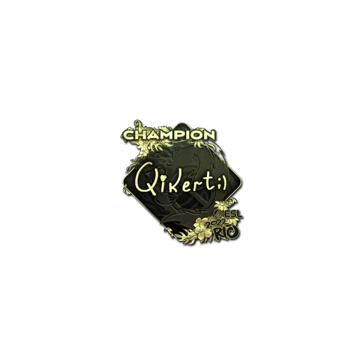 Sticker | qikert (Gold, Champion) | Rio 2022
