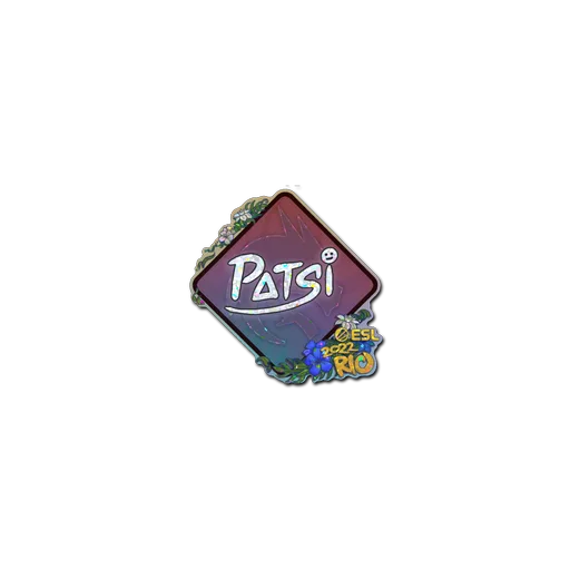 Sticker | Patsi (Glitter) | Rio 2022