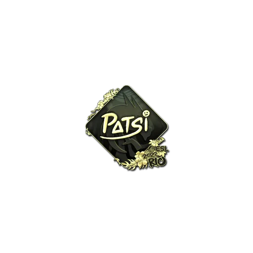 Sticker | Patsi (Gold) | Rio 2022