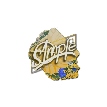 Sticker | s1mple | Rio 2022