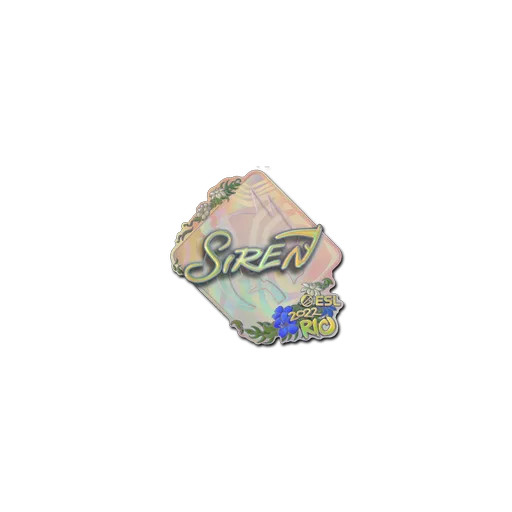 Sticker | S1ren (Holo) | Rio 2022