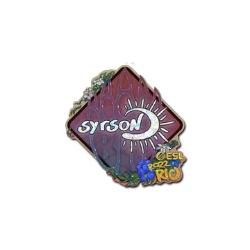 Sticker | syrsoN (Glitter) | Rio 2022