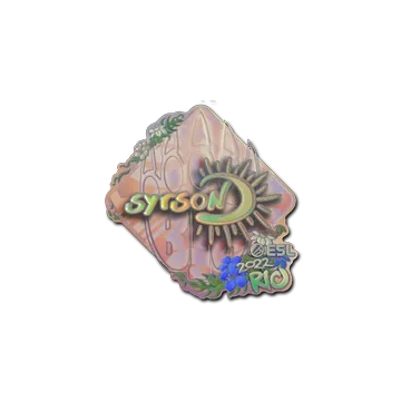 Sticker | syrsoN (Holo) | Rio 2022