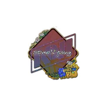 Sticker | sdy (Glitter) | Rio 2022