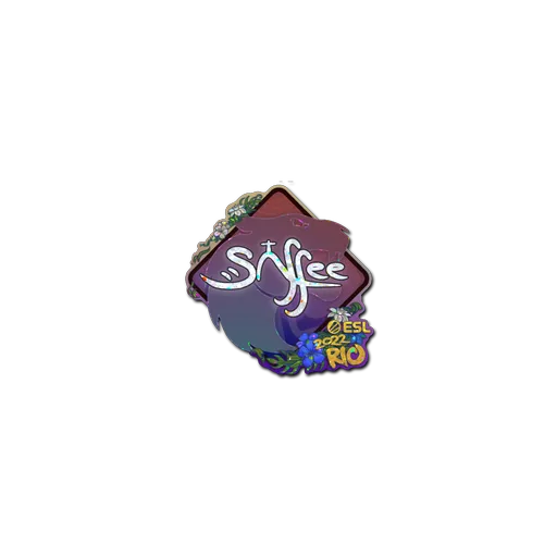 Sticker | saffee (Glitter) | Rio 2022