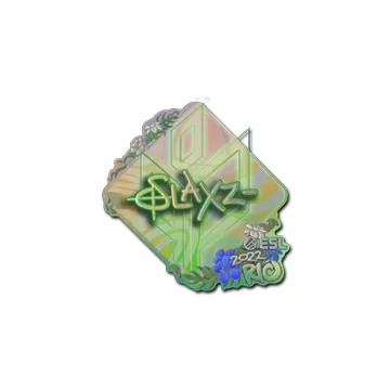 Sticker | slaxz- (Holo) | Rio 2022