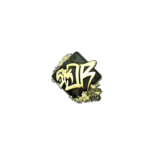 Sticker | sk0R (Gold) | Rio 2022