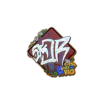 Sticker | sk0R (Glitter) | Rio 2022