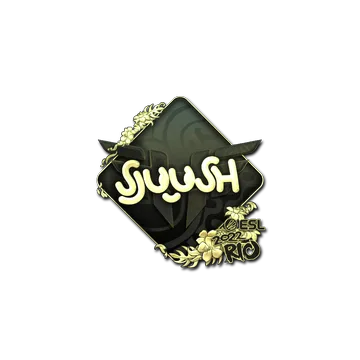 Sticker | sjuush (Gold) | Rio 2022