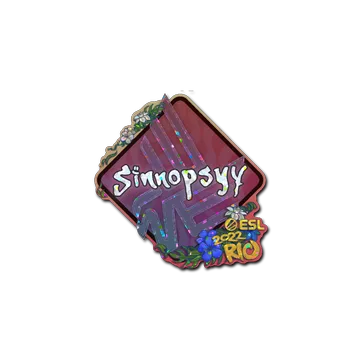 Sticker | sinnopsyy (Glitter) | Rio 2022