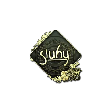 Sticker | siuhy (Gold) | Rio 2022