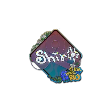 Sticker | sh1ro (Glitter) | Rio 2022
