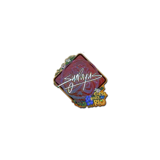 Sticker | SunPayus (Glitter) | Rio 2022