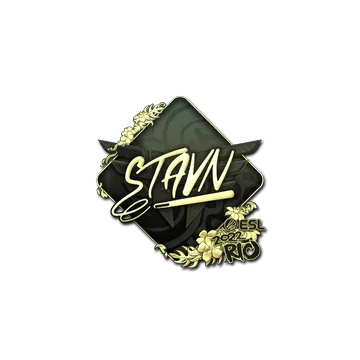 Sticker | stavn (Gold) | Rio 2022