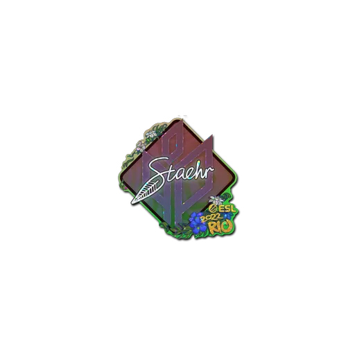 Sticker | Staehr (Glitter) | Rio 2022