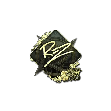 Sticker | REZ (Gold) | Rio 2022