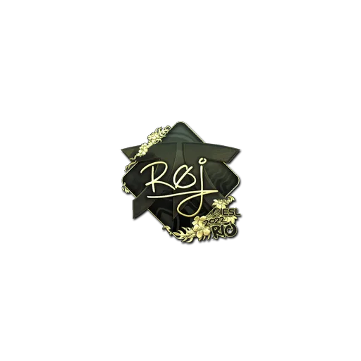 Sticker | roeJ (Gold) | Rio 2022