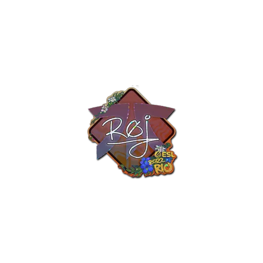 Sticker | roeJ (Glitter) | Rio 2022