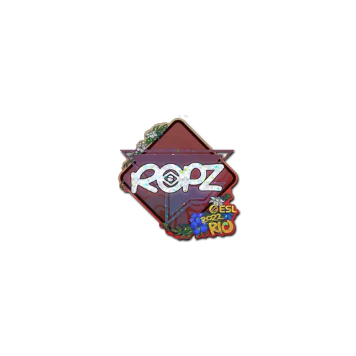 Наклейка | ropz (с блёстками) | Рио-2022