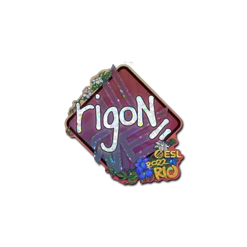 Sticker | rigoN (Glitter) | Rio 2022