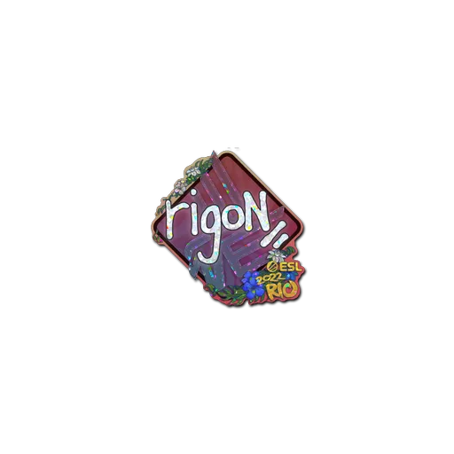 Sticker | rigoN (Glitter) | Rio 2022