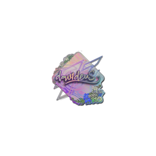 Sticker | dav1deuS (Holo) | Rio 2022