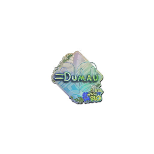 Наклейка | dumau (голографическая) | Рио-2022