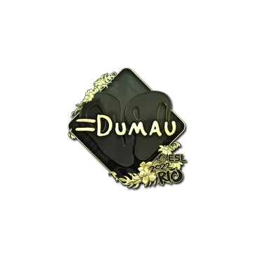 Sticker | dumau (Gold) | Rio 2022